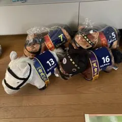 競馬 アイドルホース オルフェーヴル ぬいぐるみ 3体セット 全て生産