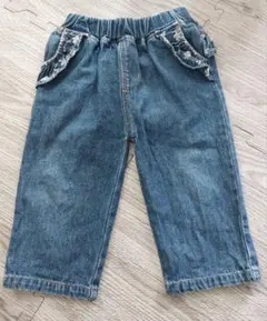 テータテート　tete a tete デニム風パンツ　バースデイ　80　入園準備