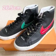 【未使用】 W BLAZER MID '77 26.5cm 黒 NIKE