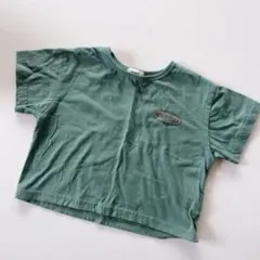 onu グリーン Tシャツ RETROロゴ XSサイズ
