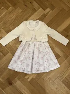 any FAM 花柄ドレスとジャケット 120 入学式　女の子