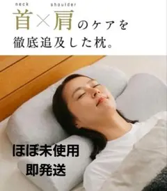 首と肩のことだけを考えたダブル枕PLUS　カルクスのサムネイル
