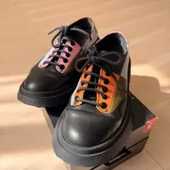 CAMPER カンペール ブラザーズ ポルゼ 黒 レザー 25センチ - メルカリ