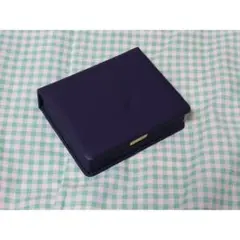 ネイビー アクセサリーケース コンパクト