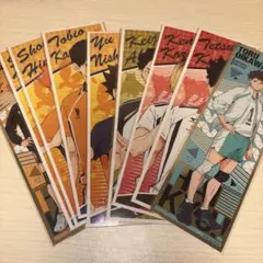 ハイキュー　ロングシール　日向　影山　西谷　赤葦　研磨　黒尾　及川