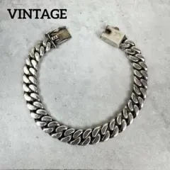 VINTAGE ヴィンテージ シルバー925 喜平チェーンブレスレット