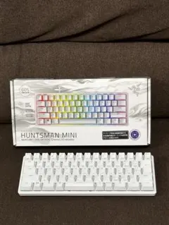 ゲーミングキーボード Huntsman Mini JP ホワイト RZ03