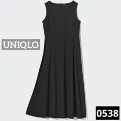 s*y様 0538 UNIQLO ウルトラストレッチエアリズムワンピース ブラッ