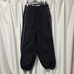 黒ワークパンツ カーゴパンツXL