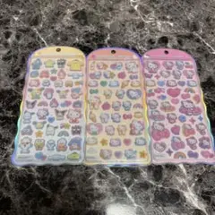 コットンパフィーシール サンリオ 3種