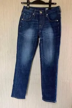 アメリカンホリック ダークブルー ストレート　デニム XS