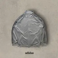 adidas ベッケンバウアー トラックジャケット XL グレー ベロア