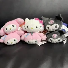 ぴょこきゅんシュシュ　メタリックカラー　マイメロディ　クロミ　チャーミーキティ