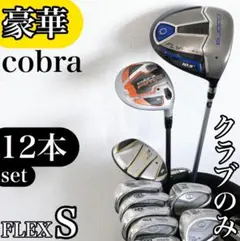【豪華‼】 cobra コブラ メンズ ゴルフクラブ 初心者 セット 12本 Sのサムネイル