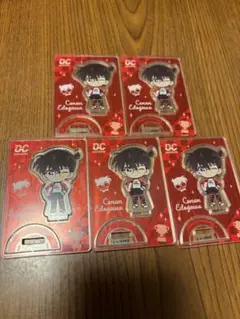 名探偵コナン バイクレーシング アクリルスタンド 江戸川コナン 5点セット