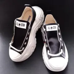 コンバース ALL STAR CITYHIKE OX スニーカー厚底軽量ブラック