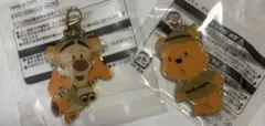 ディズニーランド　キーチェーン　プーさんとティガー