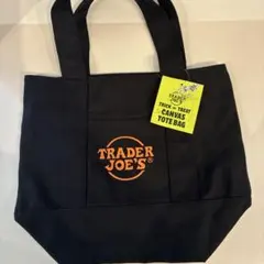 Trader Joe's トレジョ　ミニトート　黒　ハロウィン