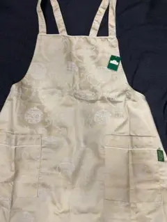 新品タグ付き　ミントン　ジャガード織り　エプロン