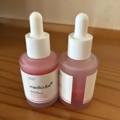 medicube PDRN ピンクアンプル新品未使用、残量2割、２本セットのサムネイル