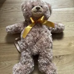 くまのぬいぐるみ　リュック　リボン