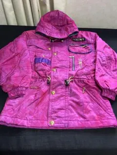 DESCENTE スキーウェア 上下セット ピンク パープル Sのサムネイル