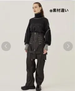 【Acne Studios】フリンジスカーフ ローズメランジ Acne Studios - フリンジウールスカーフ - ナロー - ローズメランジ