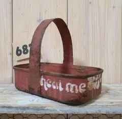 ヒロリン様♥️♥️♥️専用です。682 四角イワシ缶で、バスケット風リメ缶