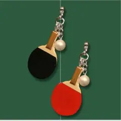 卓球　ピアス　イヤリング　応援グッズ　No366