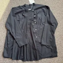 Gauze# ブラックシャツ G538 フリーサイズ