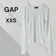 ギャップ リブカットソー　（XXS） 長袖 ベーシック シンプル　インナー