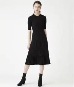 【JILL STUART】Endy Robe リブ ニット ワンピース