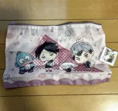 ハイキュー 北信介 角名倫太郎 稲荷崎 サンリオ ポーチ キーホルダー ガチャ