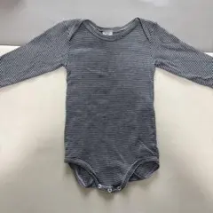 Petit Bateau ストライプ　ボディスーツ　18m