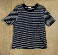 GU 半袖Tシャツ ボーダー サイズXL