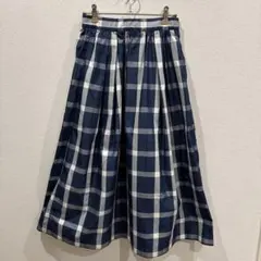URBAN RESEARCH DOORS チェックロングスカートのサムネイル
