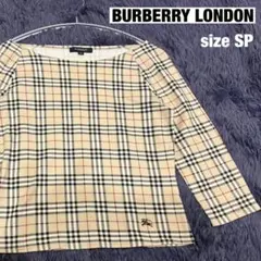 【七分袖】BURBERRY BLUE LABELノバチェックsizeSP