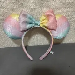 ディズニーカチューシャ　パステルカラー