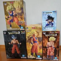 ドラゴンボールフィギュア まとめ売り 悟空の日 4体セット 新品未開封