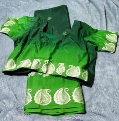 サリー ブラウス セット 民族衣装 バングラデシュ製