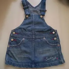 Something Girl ジャンバースカート デニムブルー　100㎝