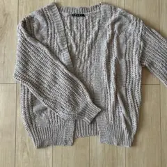 美品　INGNI ベージュ カーディガン M