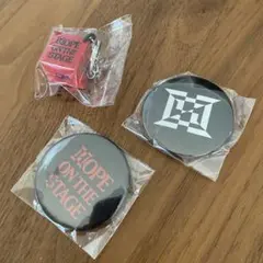 BTS j-hope カプセルトイ capsule-toy キーリング 缶バッジ