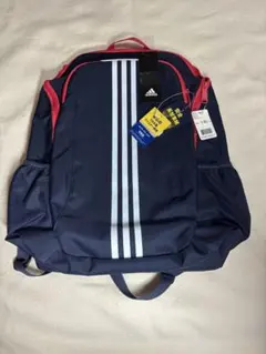 【新品未使用】adidas 3本ライン リュック ネイビー/ピンク