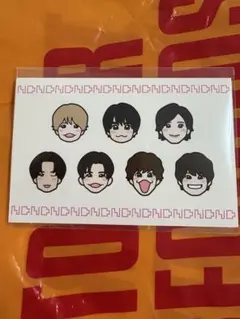 なにわ男子 HARDWORK 特典 ばんそうこう