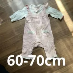ロンパース カバーオール 60-70cm 新生児