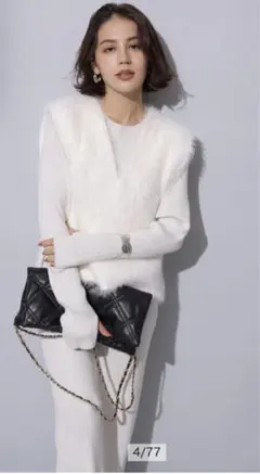 アルページュストーリー ラメニットロングワンピース アルページュストーリー ラメニットロングワンピース ラメニット