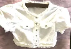 メゾピアノ　春夏用半袖ジャケット キッズサイズ130