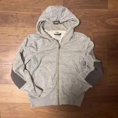 ナイジェルケーボン　肉厚グレーパーカー　48サイズ