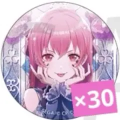 プロセカ グリッター缶バッジ 10A 4周年 モモジャン 愛莉 30個